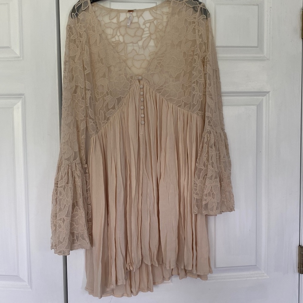 Free People Lace Beach Dress